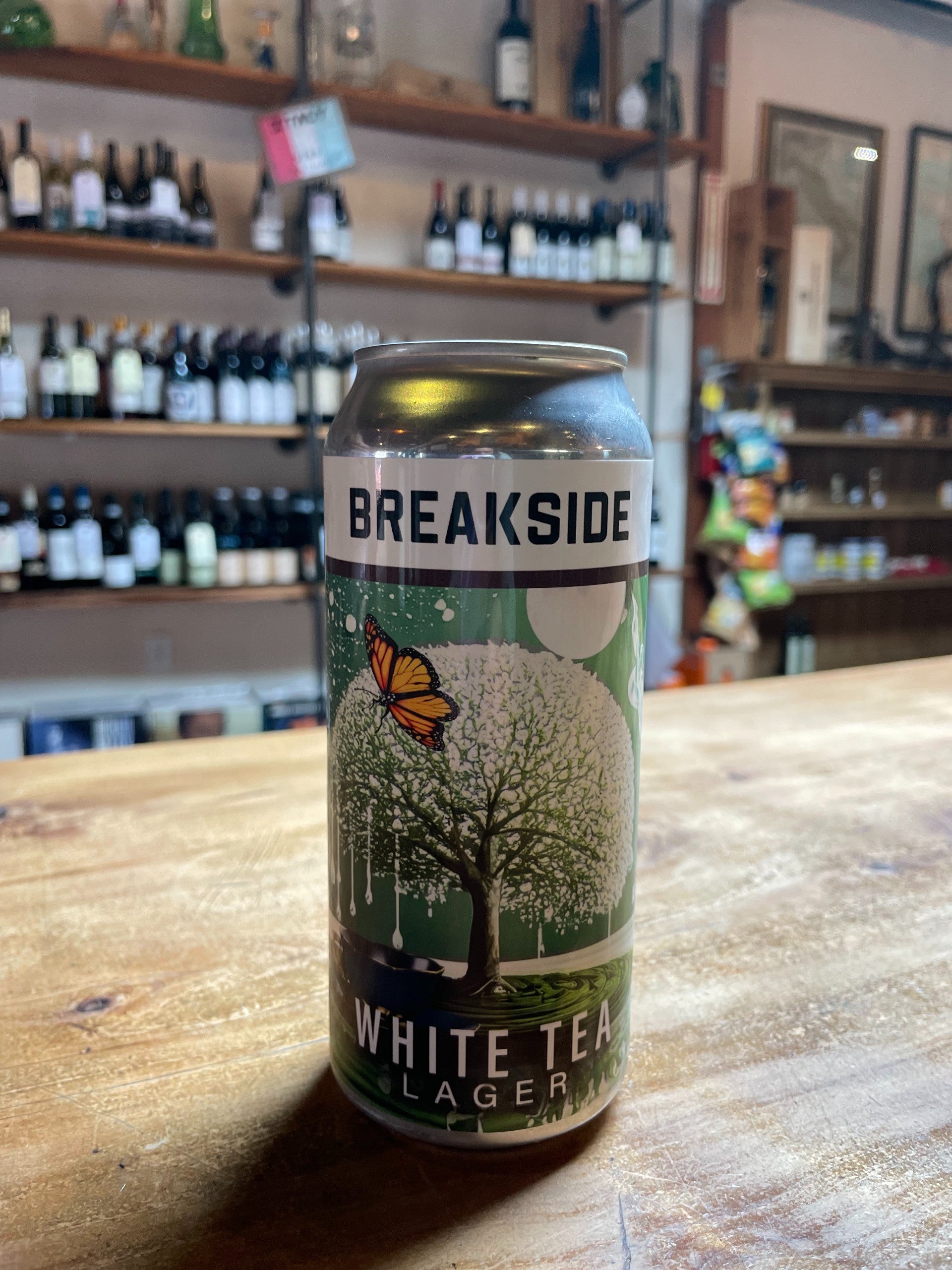 Breakside Brewery White Tea Lager, Oregon | table WINE!
